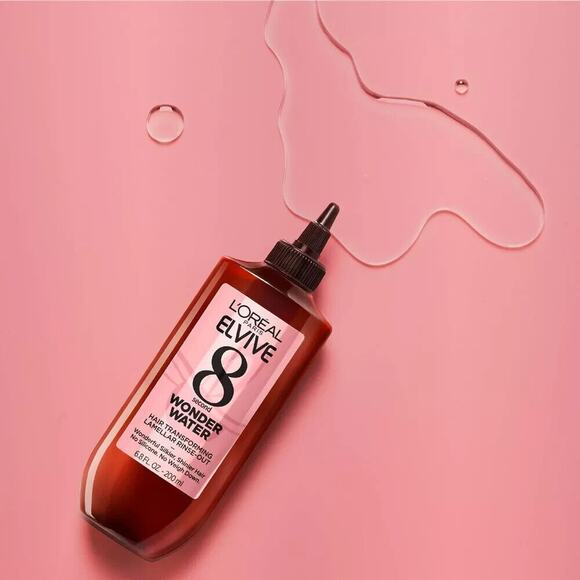 L'Oreal ELVIVE 8 Second WONDER WATER Hair Transforming Lamellar Rinse Out 6.8 oz - Picture 1 of 5